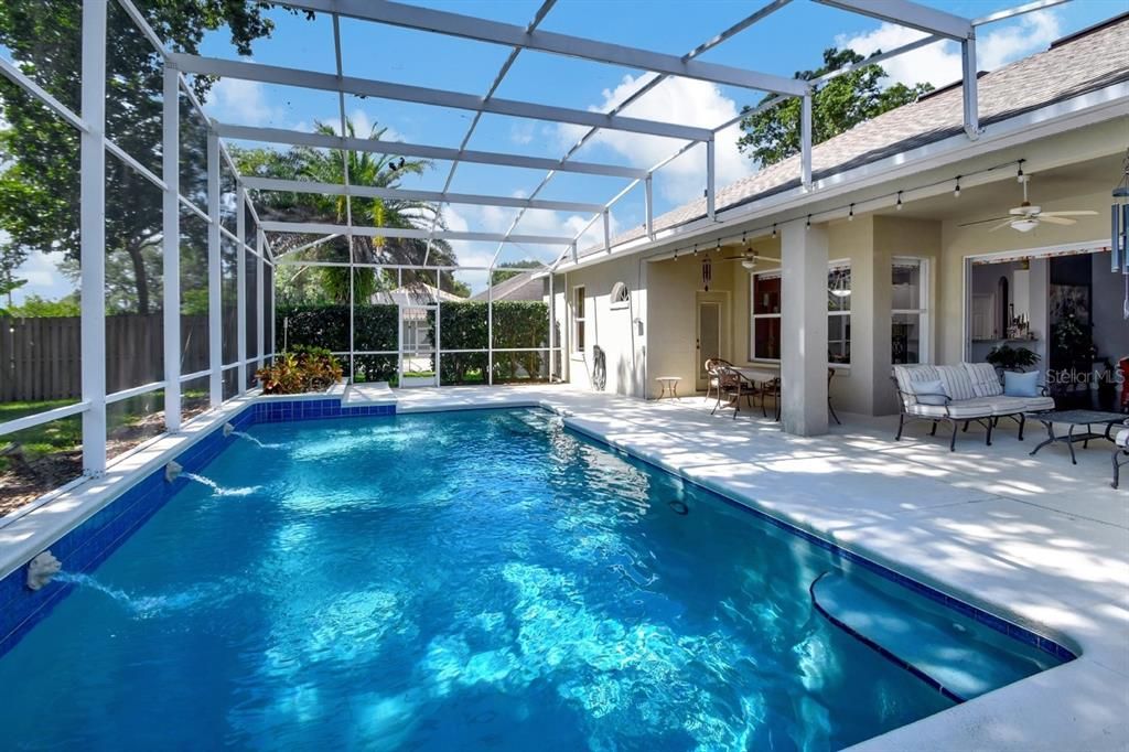 Pool and screened lanai