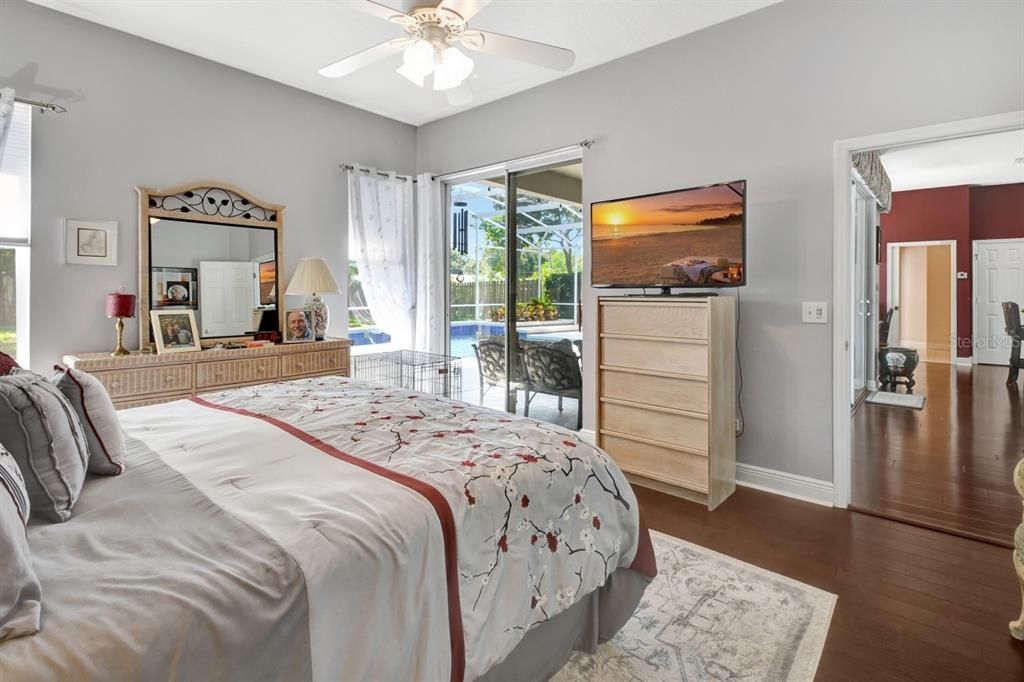 Primary Bedroom with Sliders to Lanai