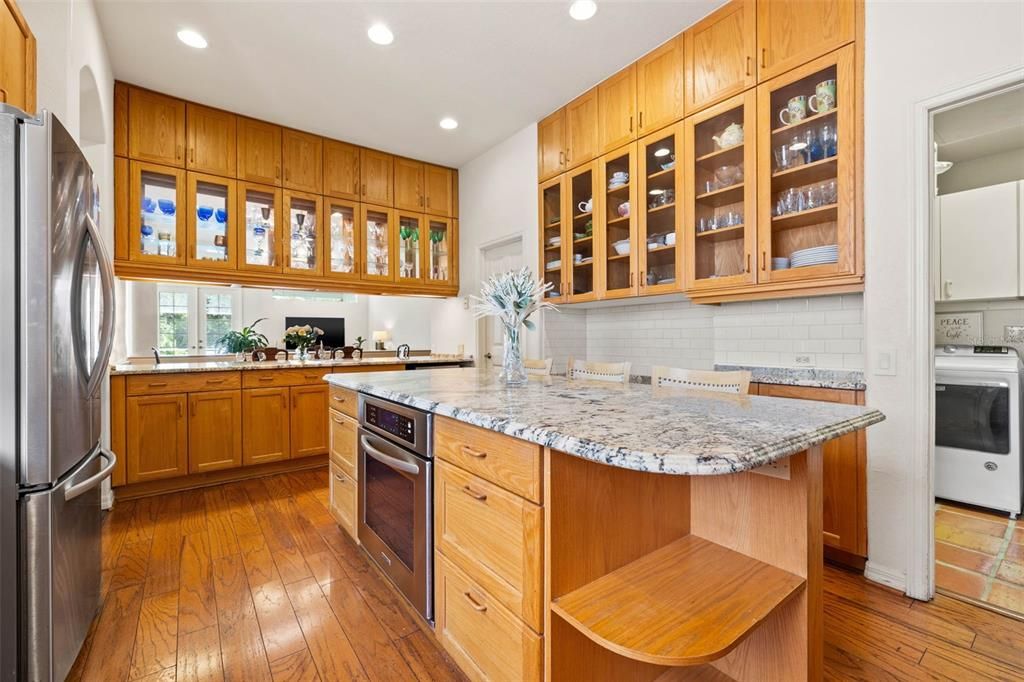 High-end stainless appliances