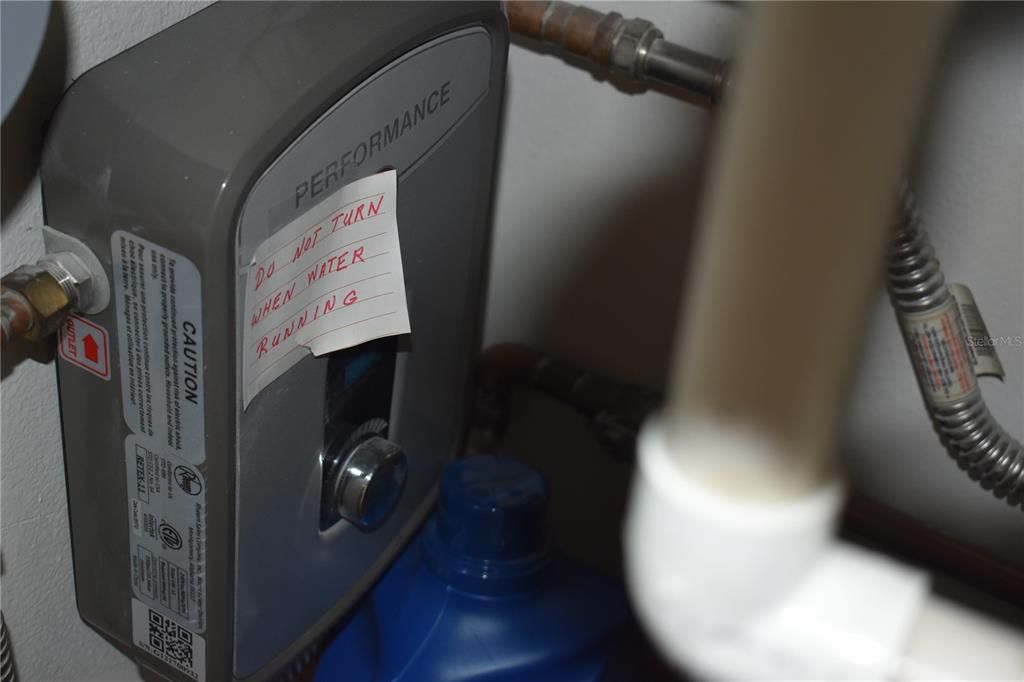 tankless water heater