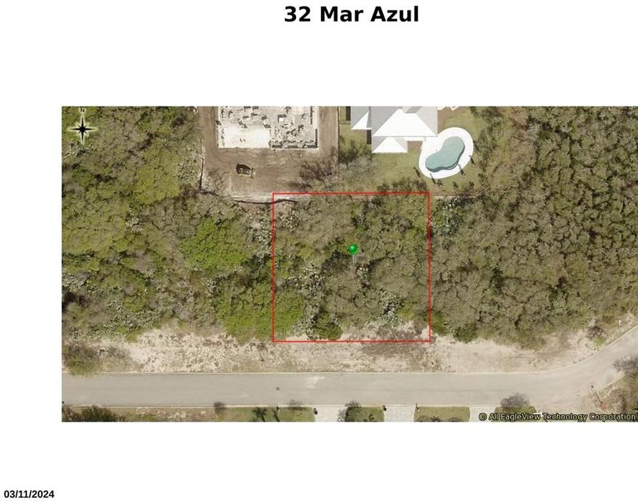 Outline of lot. Volusia County Property Appraiser 5/24/2024