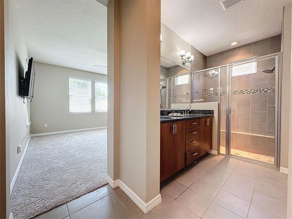 Primary Bath with entrance to Primary Bedroom