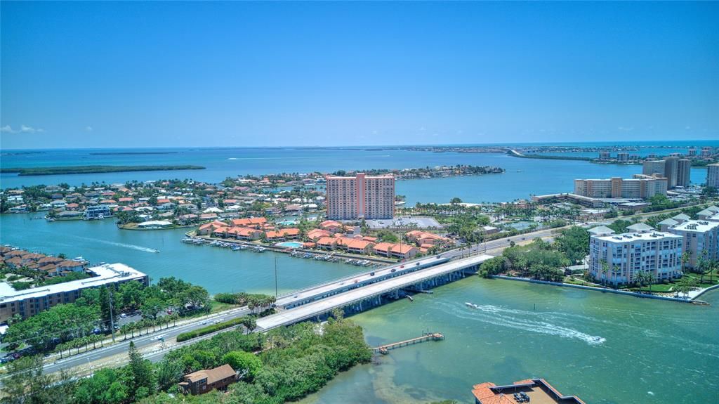 Unobstructed views of Boca Ciega Bay