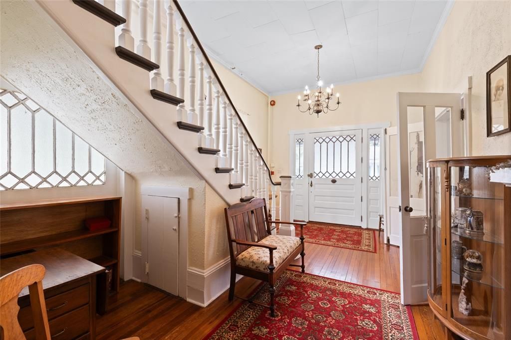 Foyer and stairs view