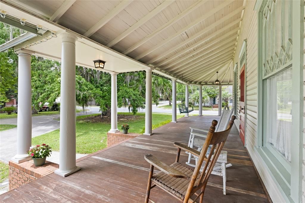 Wrap around porch