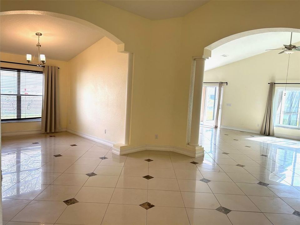 Dining Room & Family Room