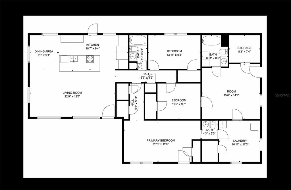 Active With Contract: $298,000 (4 beds, 2 baths, 1992 Square Feet)