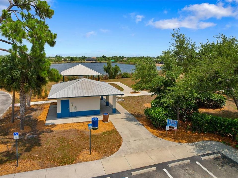 South Gulf Cove Park's Amenities and Shelter