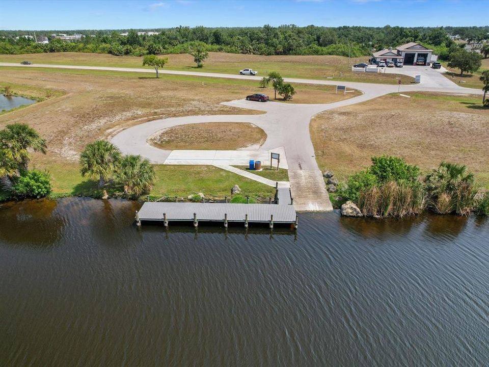 Butterford Waterway Park's Boat Ramp and Firestation & EMS