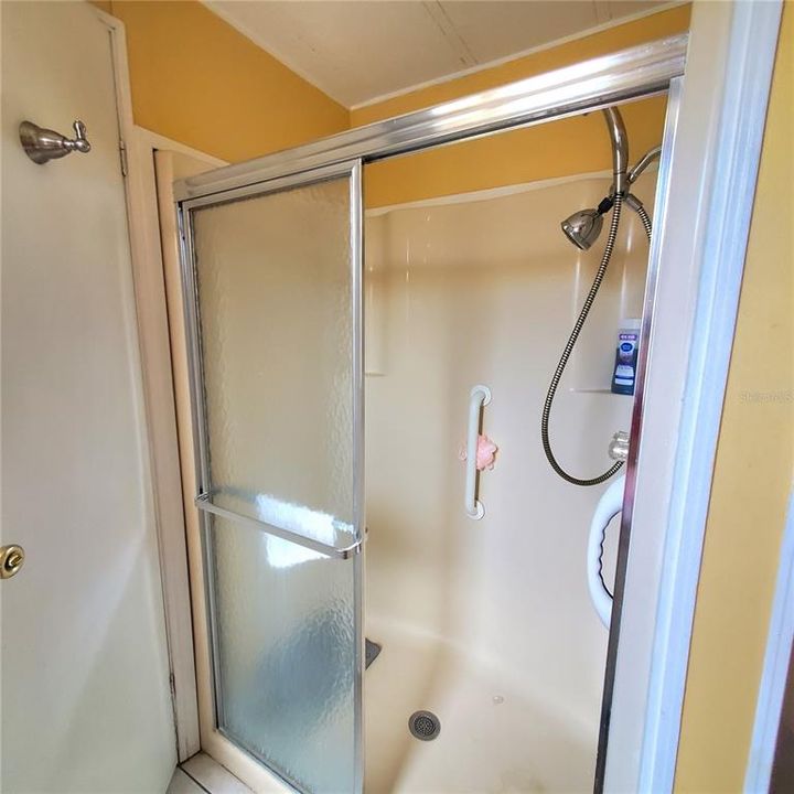 master bath walk in shower unit