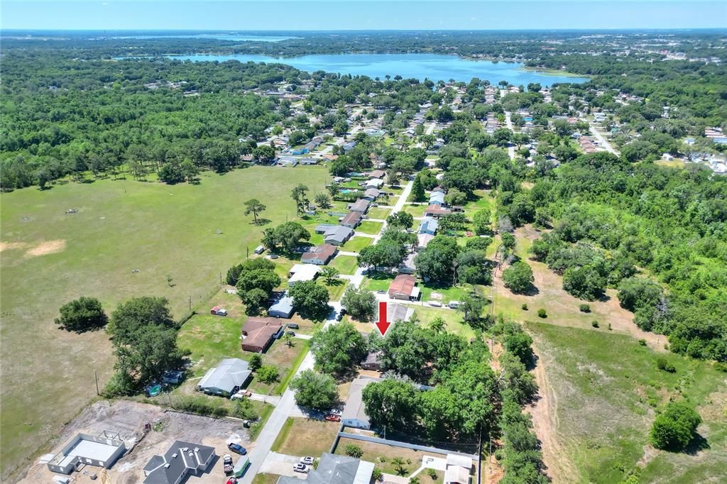 Lake Gibson Top of Photo