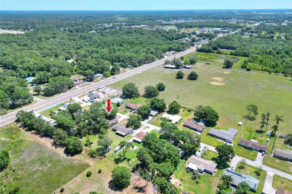 Lake Gibson Schools to the Upper Right