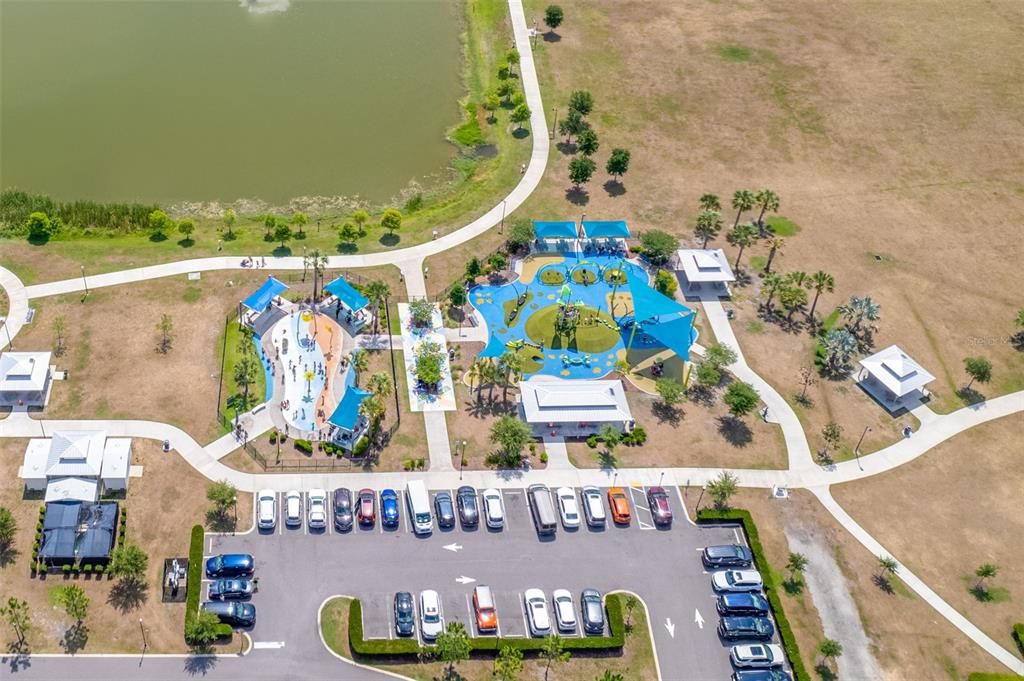 View of the AMAZING Carrollwood Village Park which has many amenities!