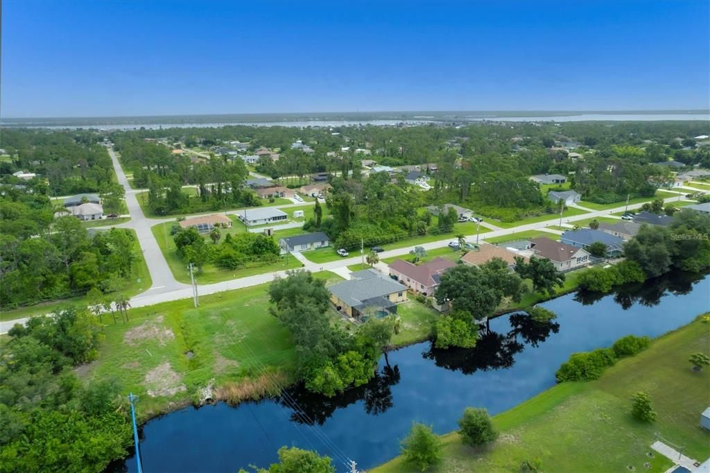 Canal front home