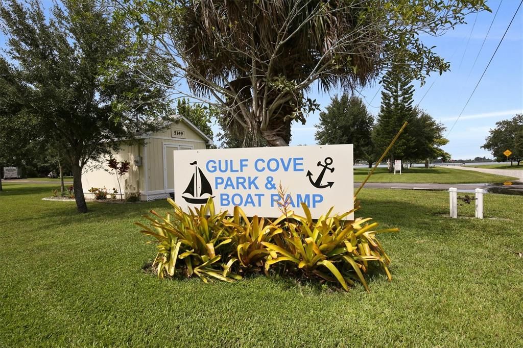 Gulf Cove Park & Boat Ramp access---$75/year required for access