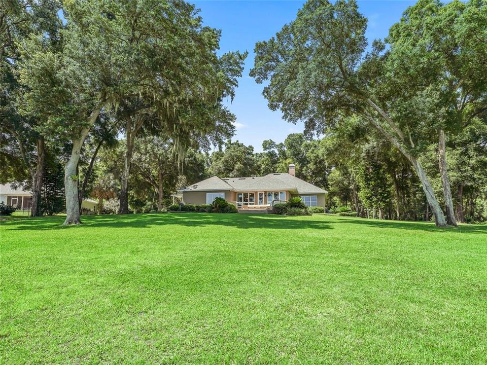 View of property from back acreage