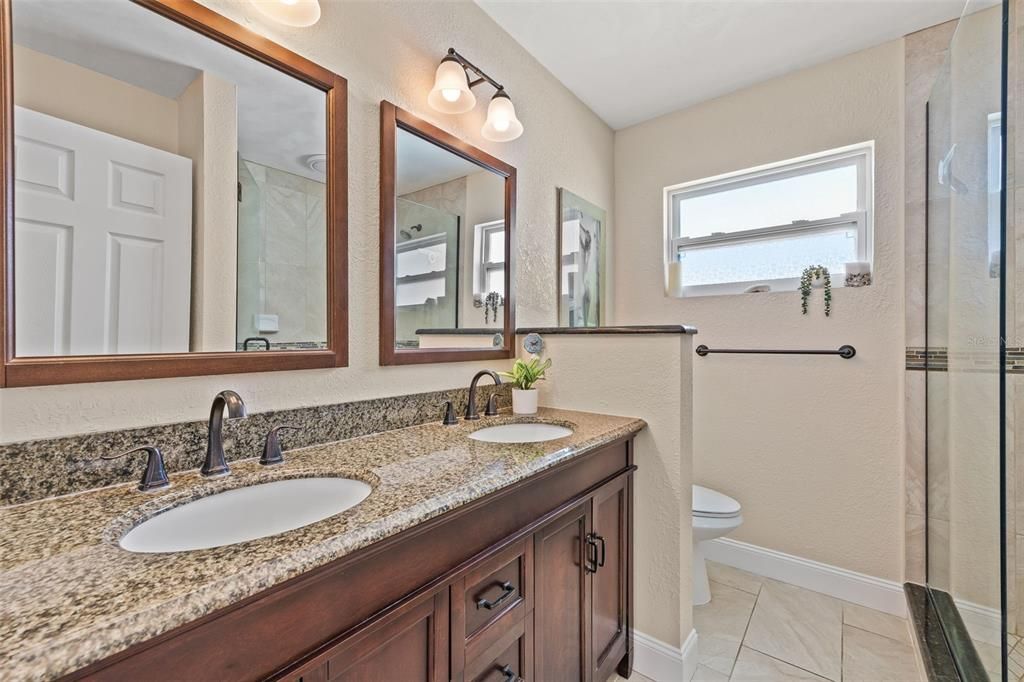 Master Bath with Walk In Shower