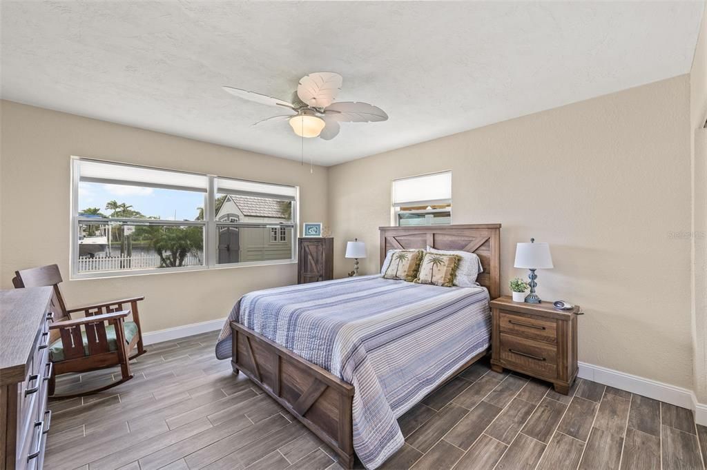 Bedroom #2 with Water Views