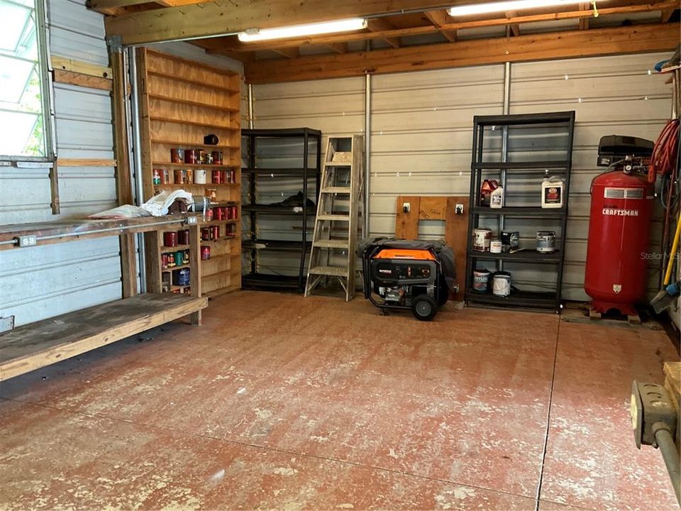 Loft storage on both sides