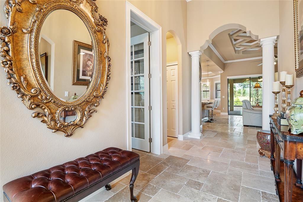 Elegant front foyer