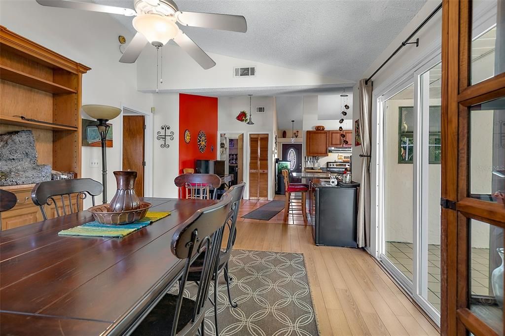 FAMILY ROOM OFF OF KITCHEN