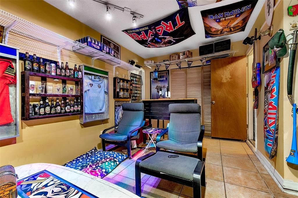 CONVERTED GARAGE FOR MAN CAVE