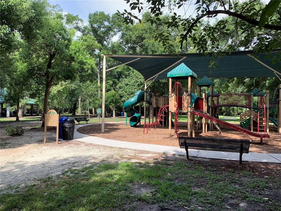 One of 2 playgrounds at Maitland Community Park.