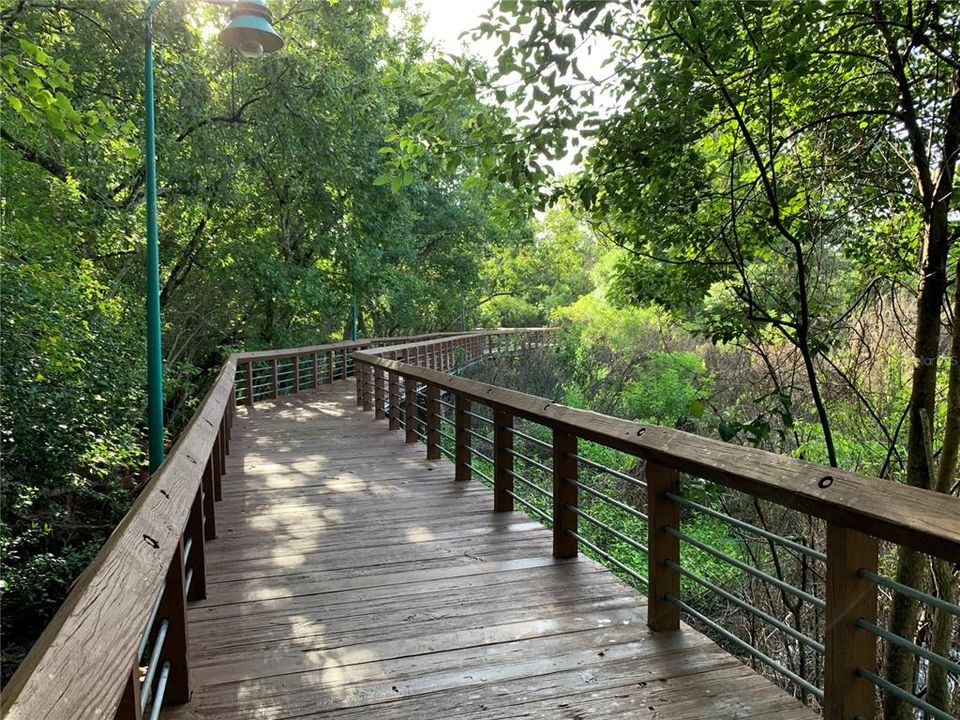 Neighborhood access to the boardwalk and community park.