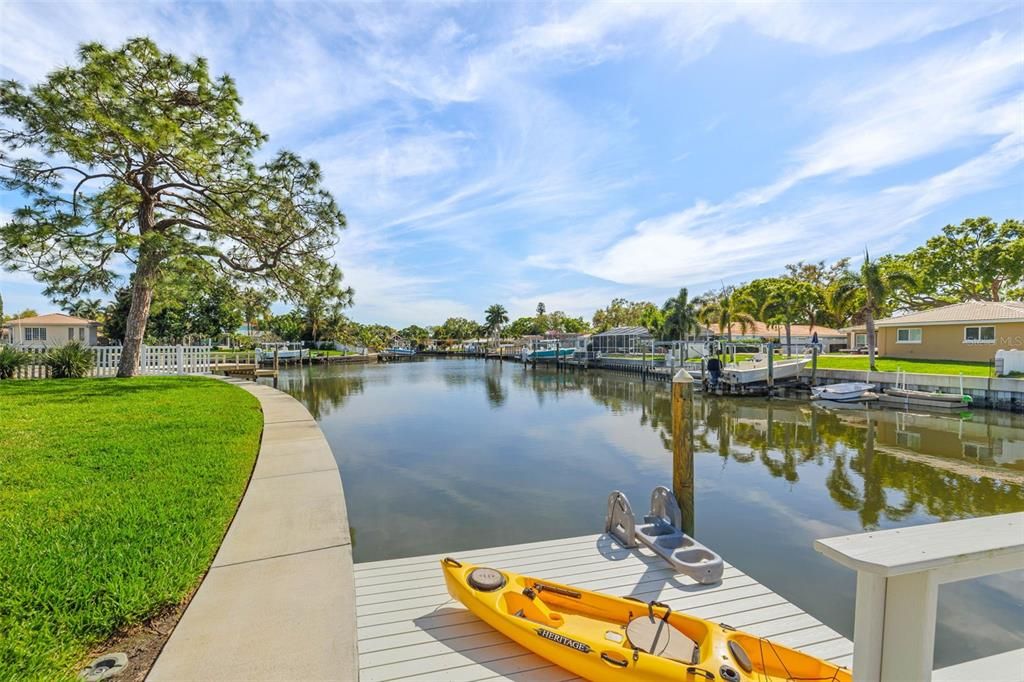 2nd Dock and Kayak Launch