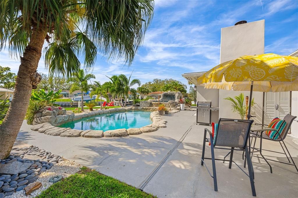 Backyard Patio off of the Primary Suite