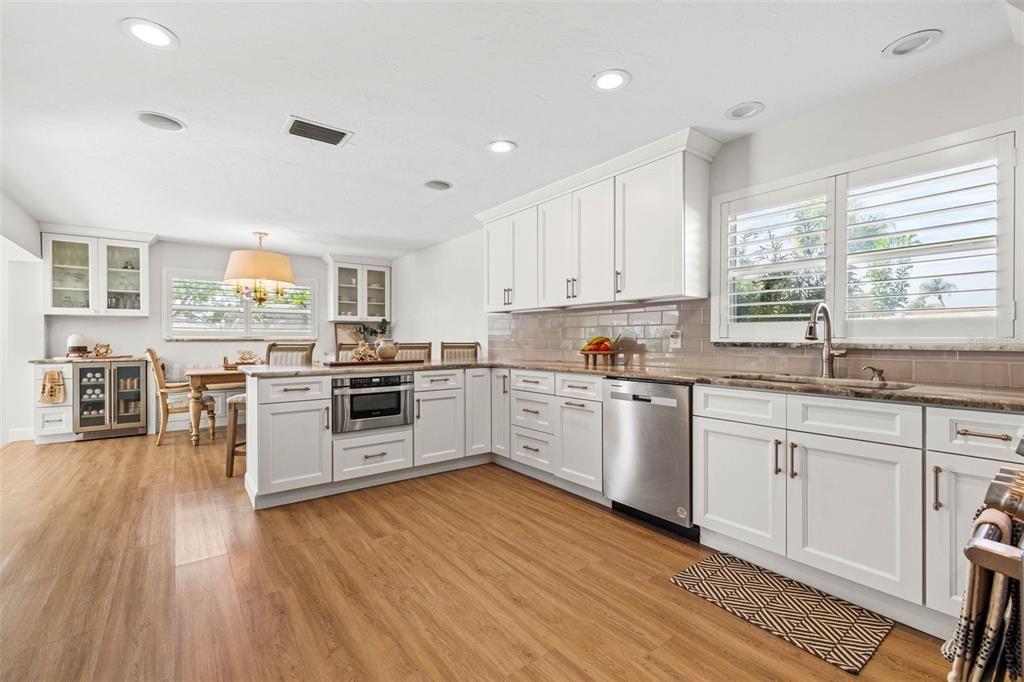 Large Kitchen with Top of the Line Appliances