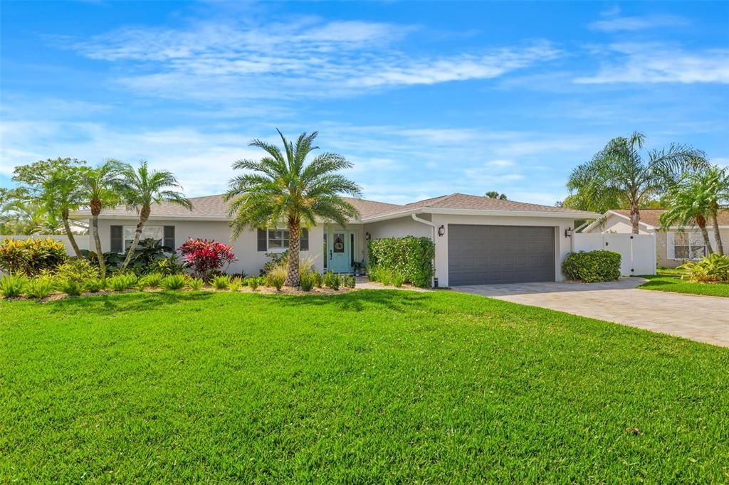 Large Front Yard with Irrigation