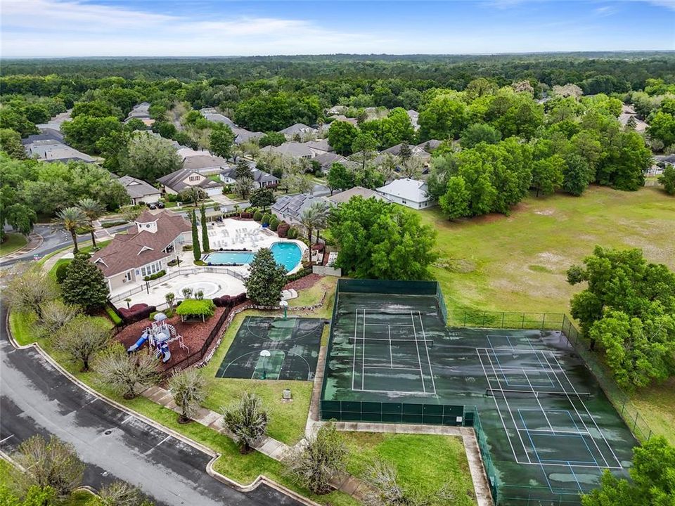 Tennis courts