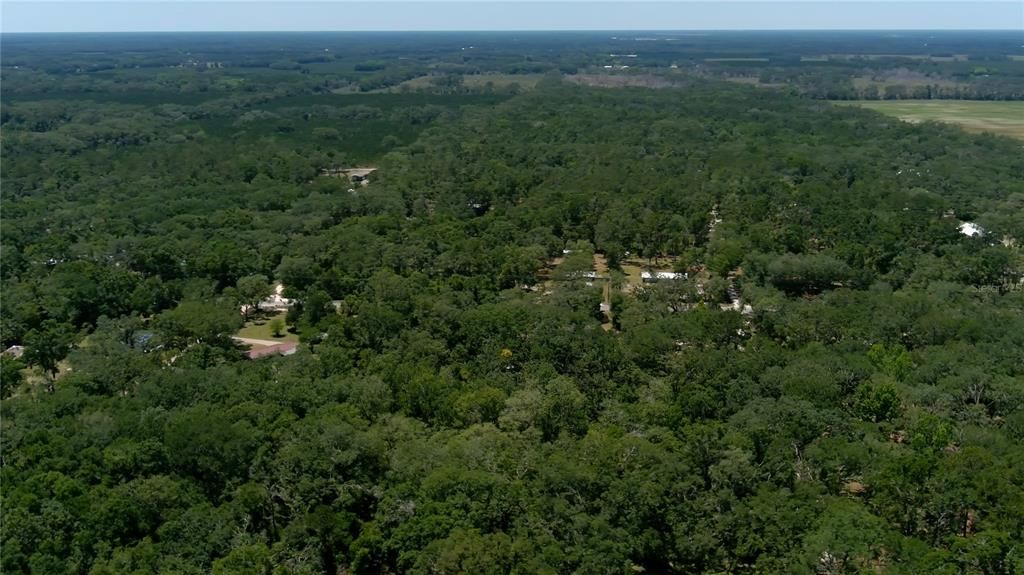 Aerial View of land. Square is approximate. Buyer to verify.