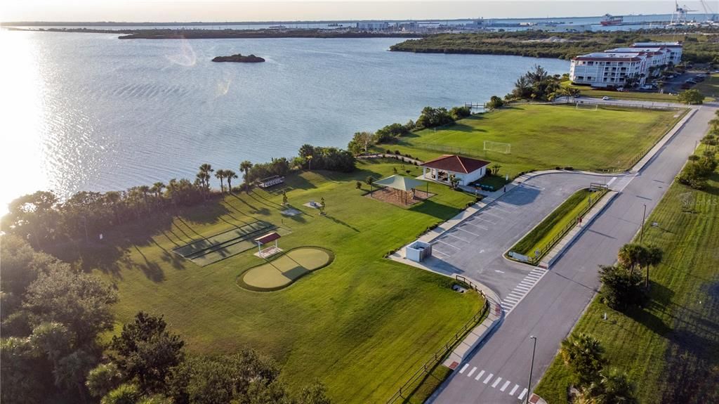 PUBLIC PARK WITH BOAT RAMP