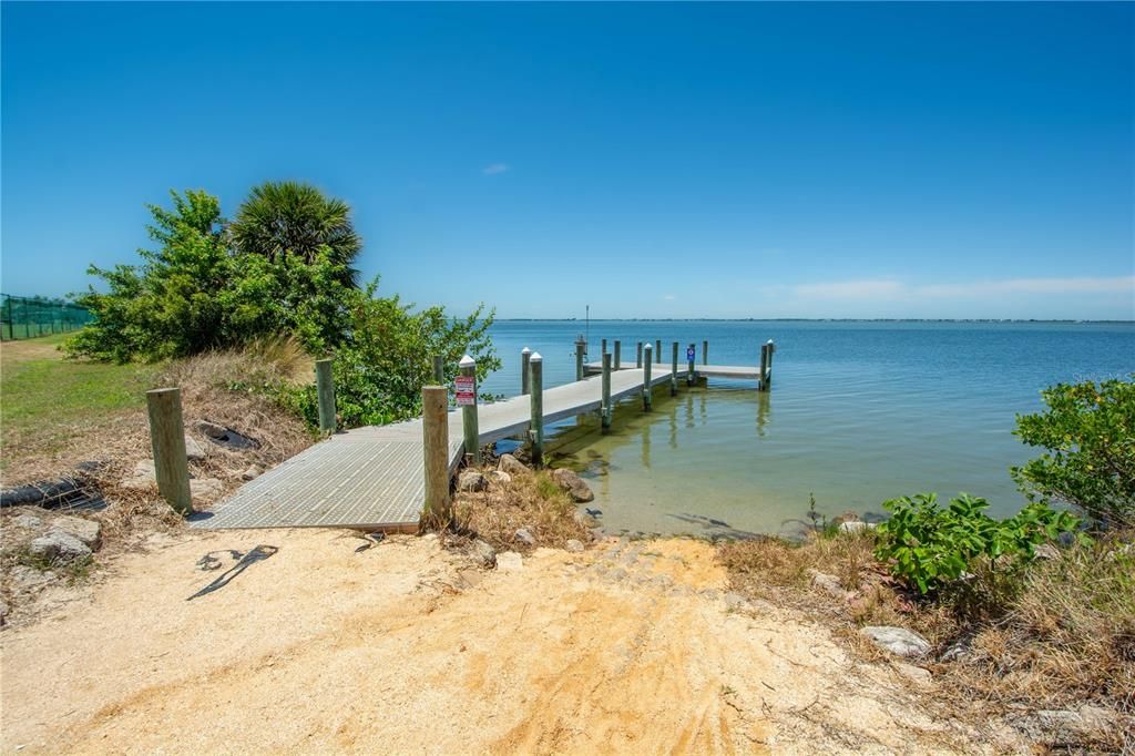 PUBLIC PARK WITH BOAT RAMP