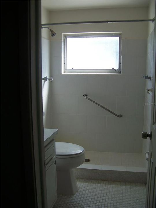 Primary bath with shower