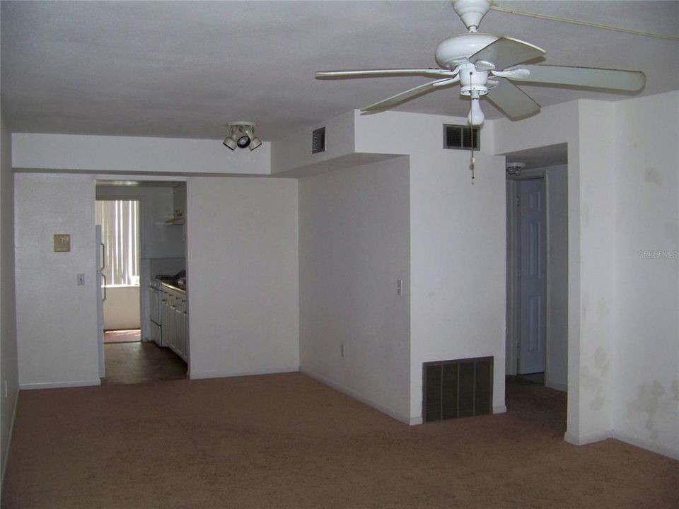 Living room- view towards bedrooms