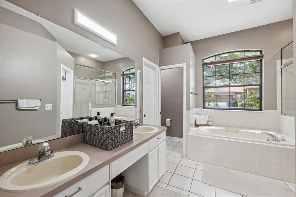 Master bathroom