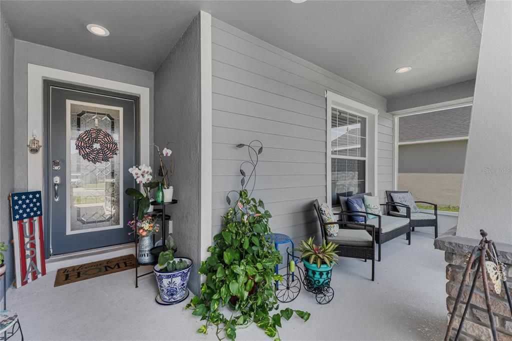 Screened Front Porch