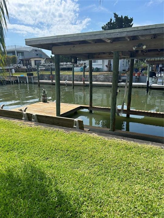 Large dock to relax or go fishing for dinner!