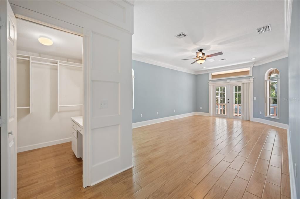 Walk in Closet 1 of 2 in Master Suite