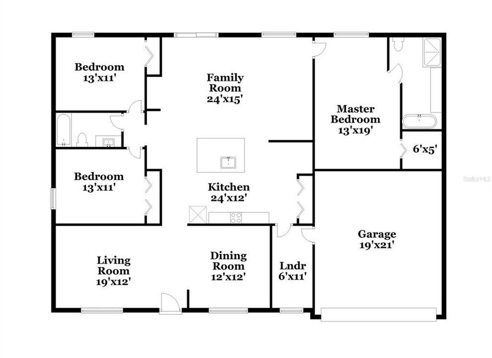 For Rent: $2,100 (3 beds, 2 baths, 1993 Square Feet)