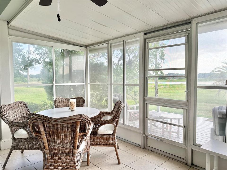 Enclosed porch