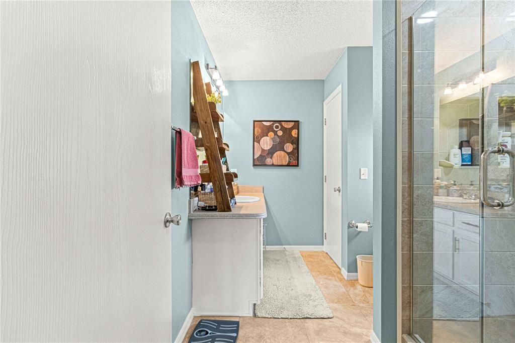 Large Linen Closet in the Ensuite Bath