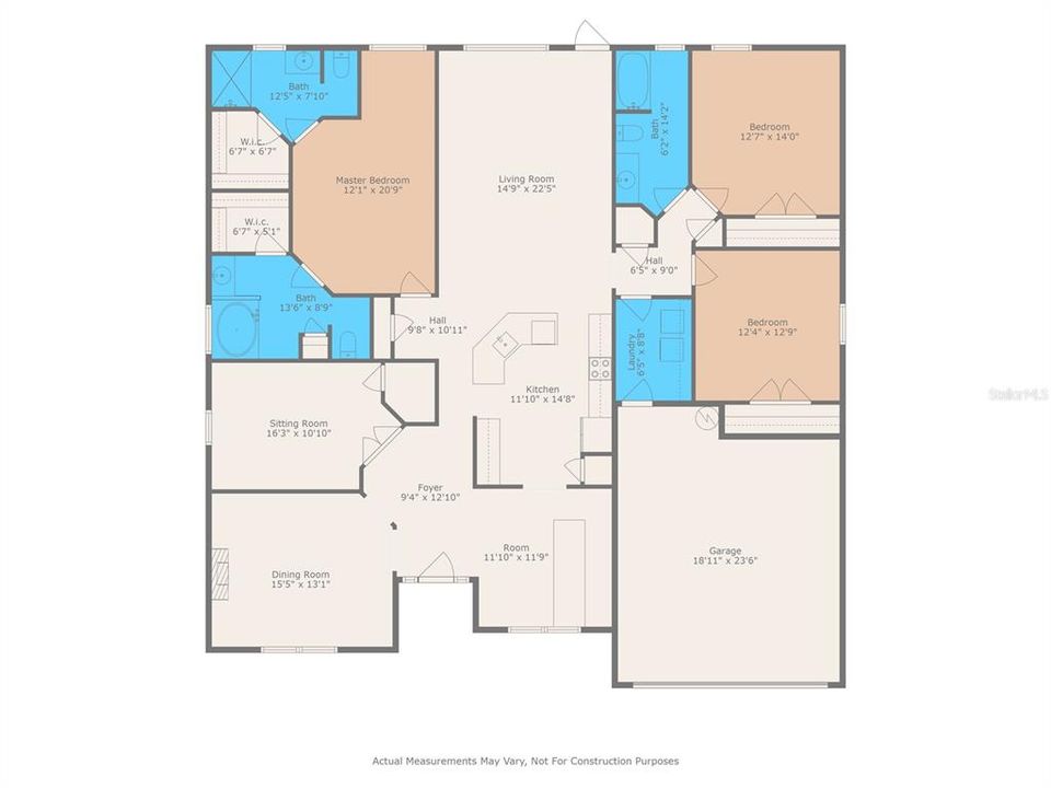 合同活跃: $389,900 (4 贝兹, 3 浴室, 2404 平方英尺)