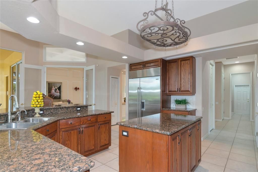 Kitchen area.