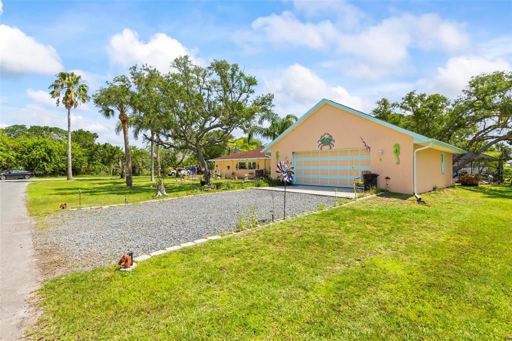 Detached Garage with Space for Vehicles and Storage Upstairs