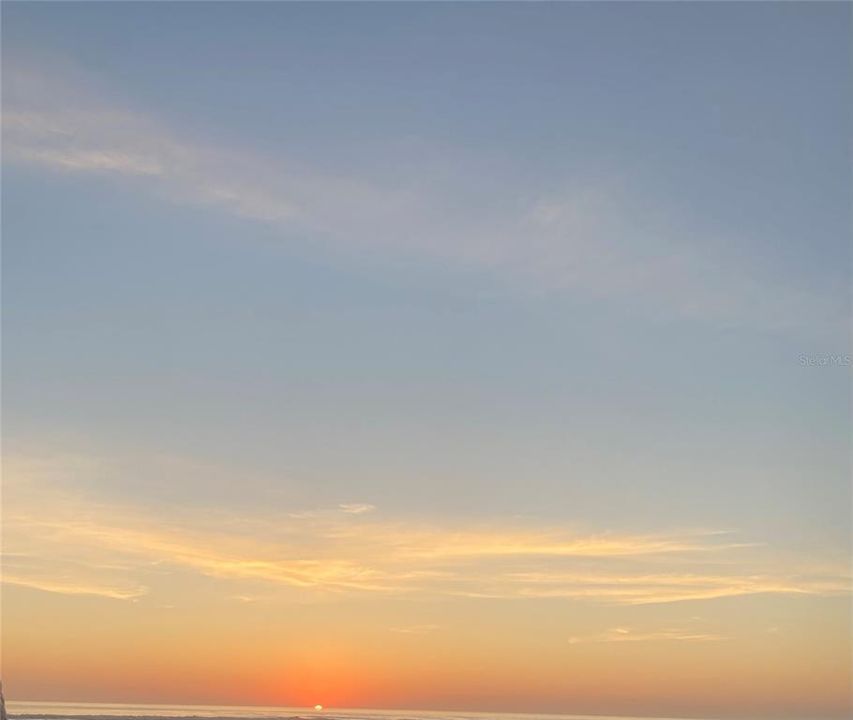 Sunrise at New Smyrna Beach