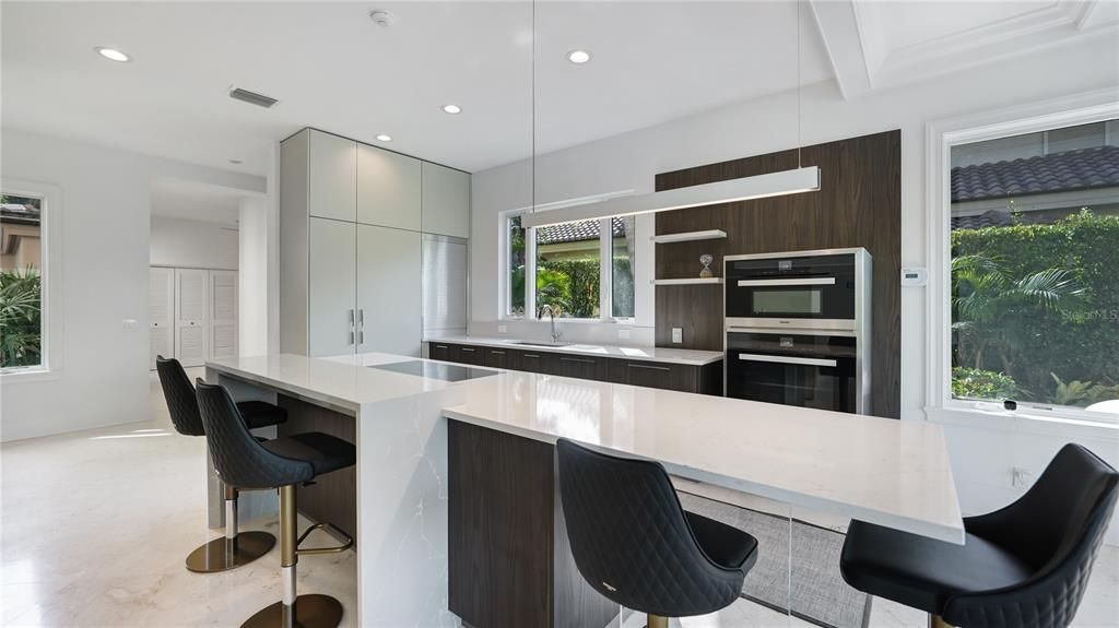 Different angle of this modern kitchen